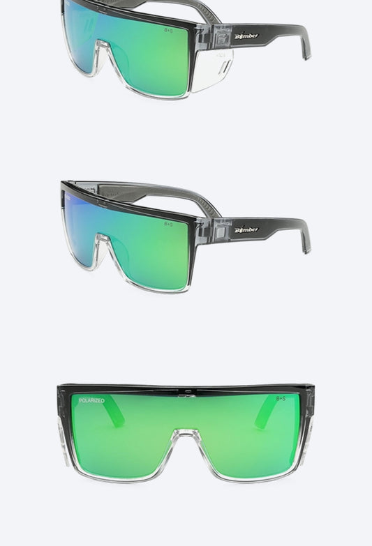 Green polarized quality safety glasses z87+