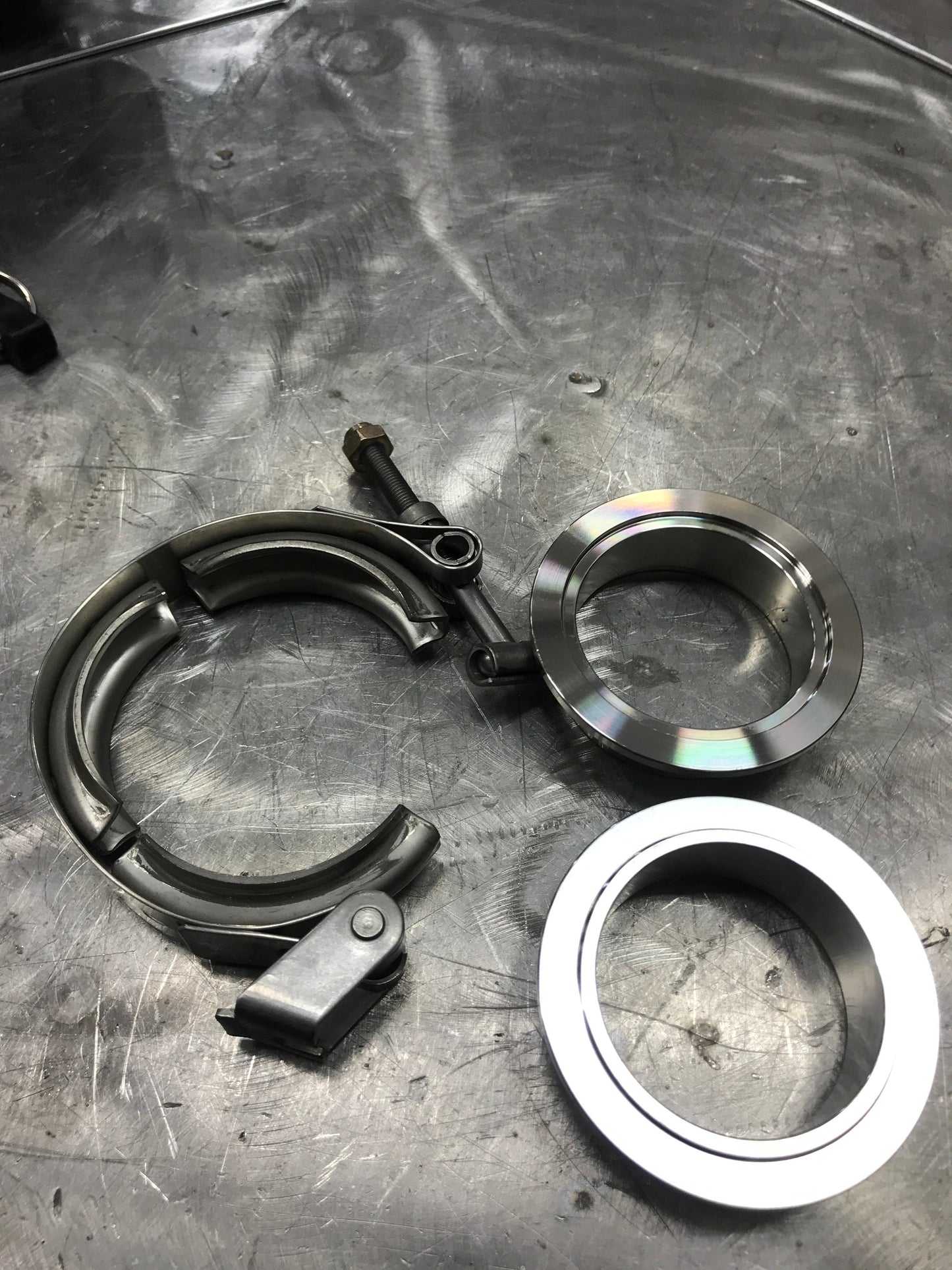 304 stainless steel quick release vband