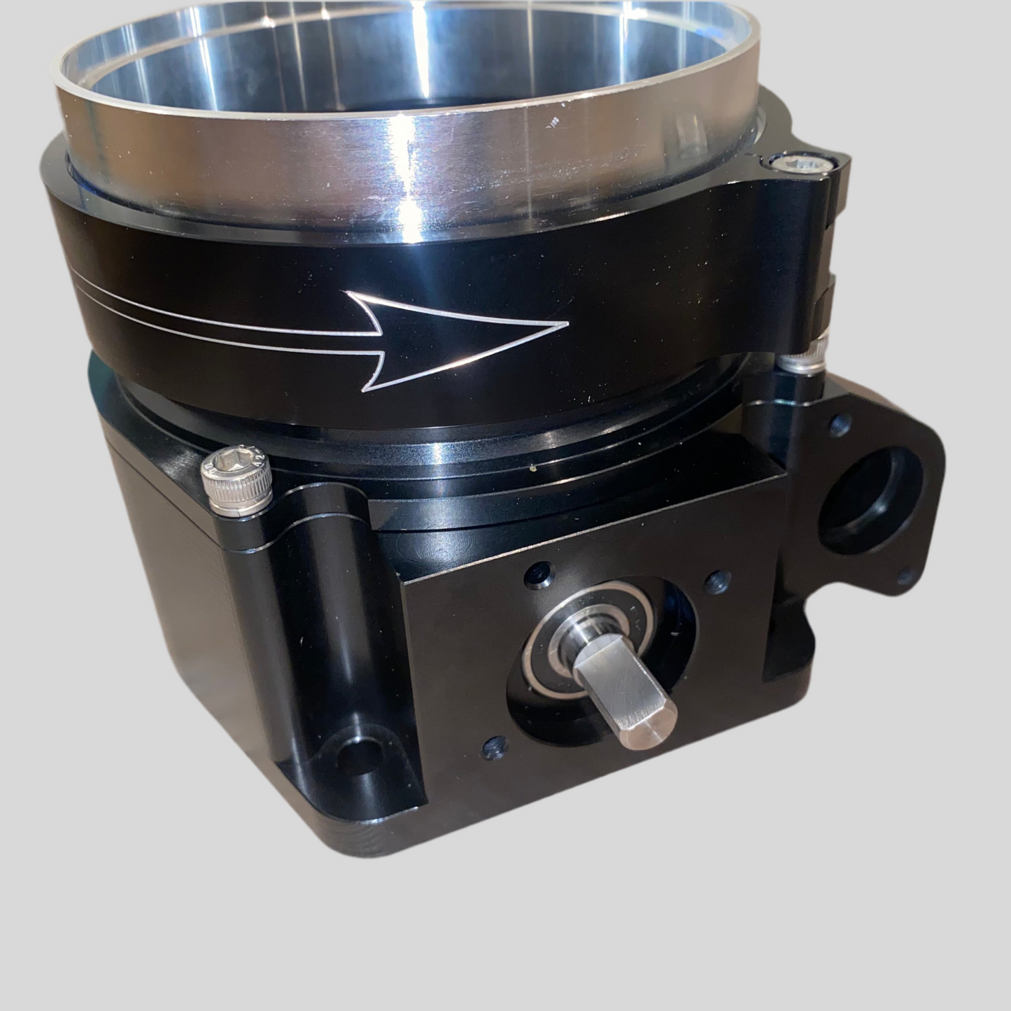 Aluminum CNC Throttle Body 4" (Black)