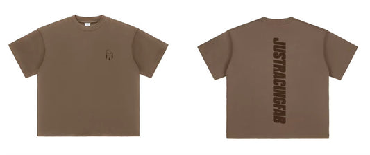 Brown Justracingfab t-shirt