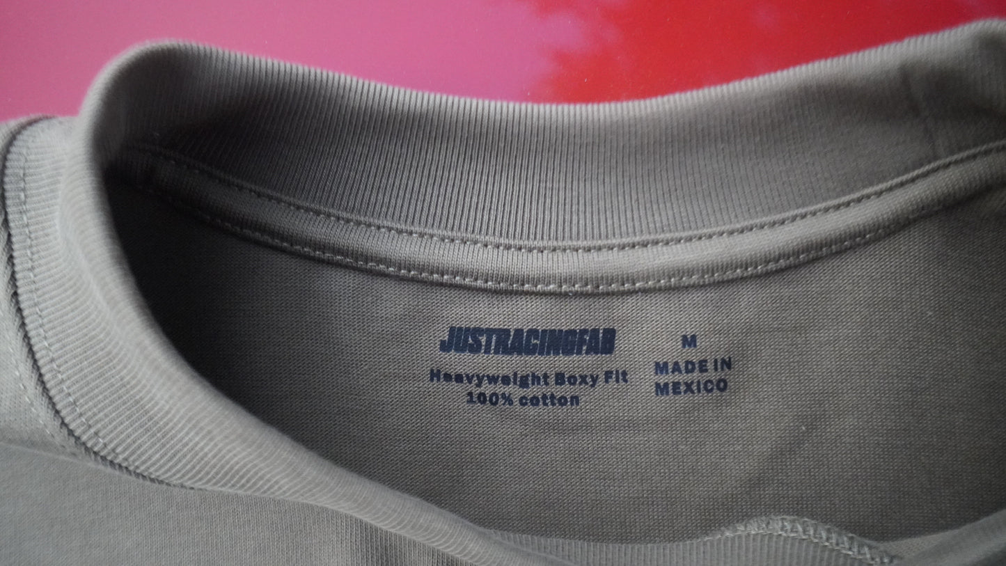 Brown Justracingfab t-shirt