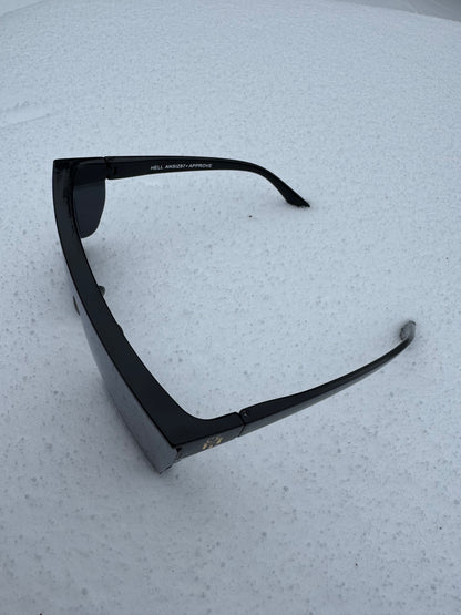 Hellboy silver mirror (polarized)sunglasses z87+