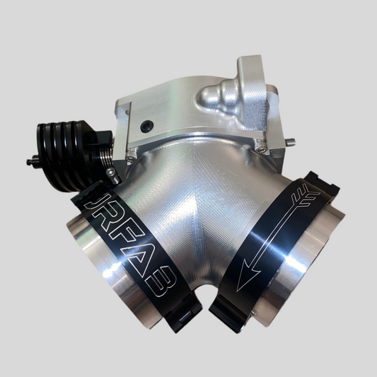 Aluminum CNC Billet Y Throttle Body (Silver)