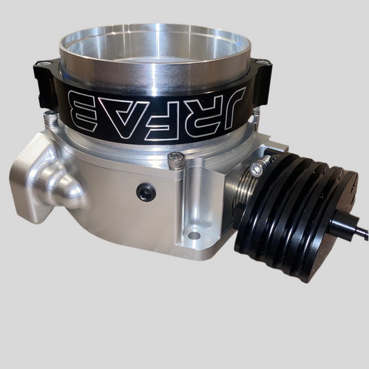 Aluminum CNC Throttle Body 4" (Silver)