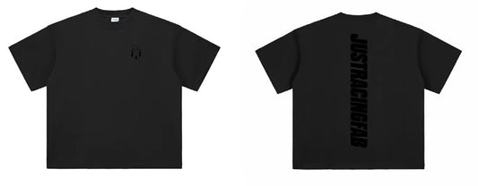 Black Justracingfab t-shirt