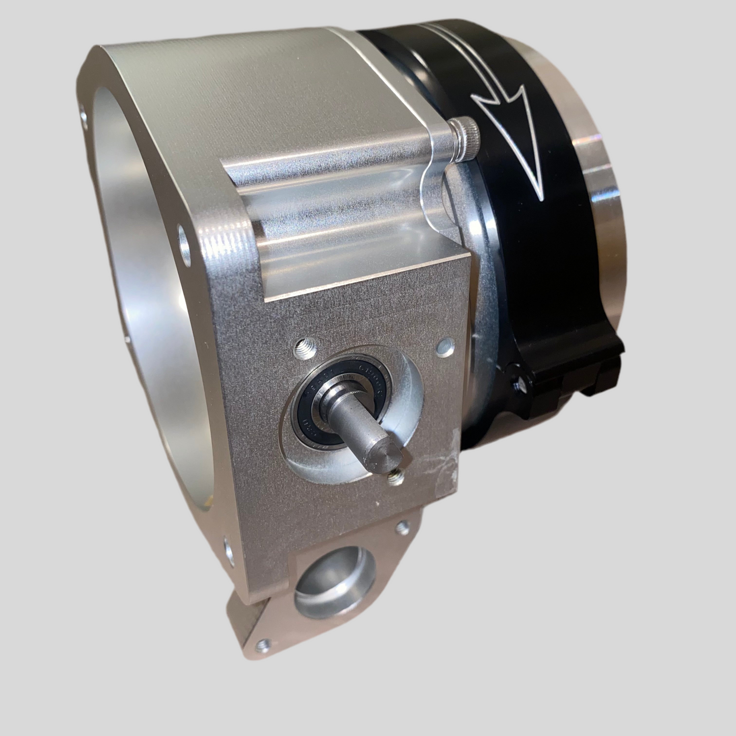 Aluminum CNC Throttle Body 4" (Silver)