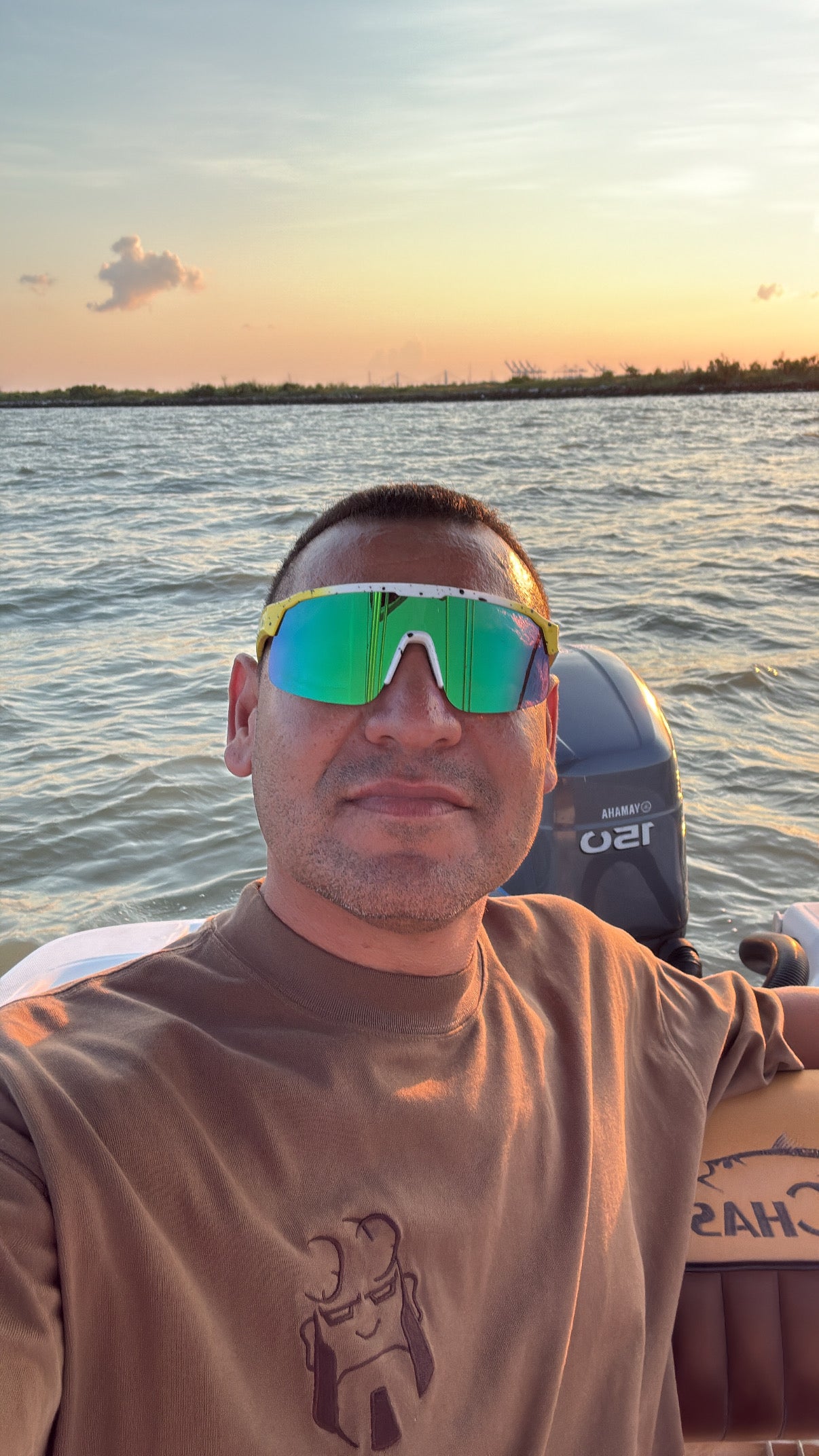 Sport fishing glasses