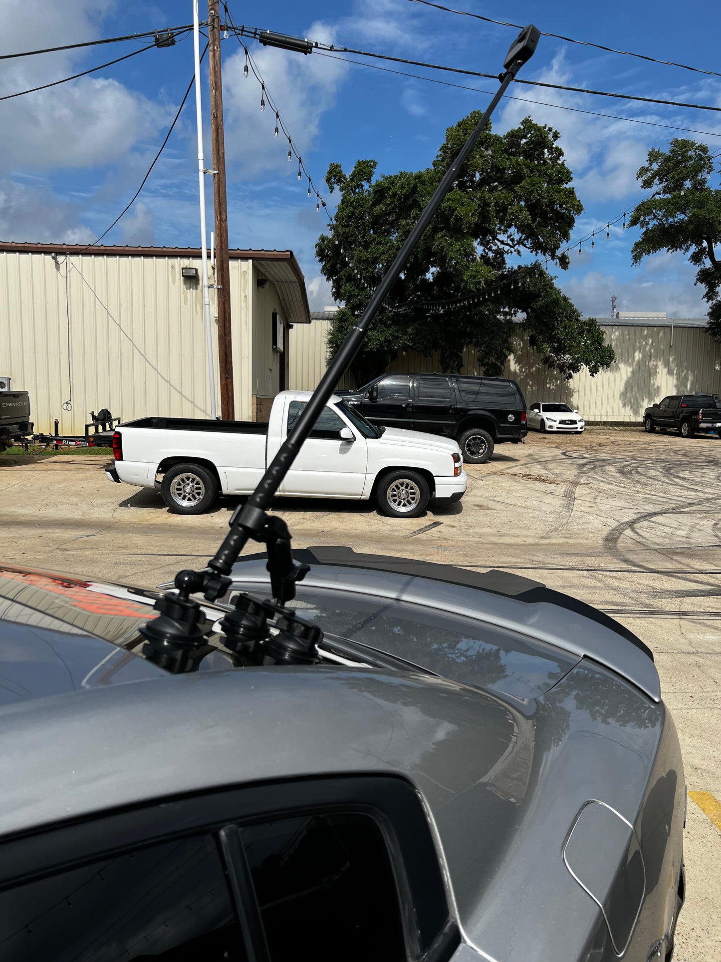 Dual/Triple Suction Cup 360 camera Car Mount