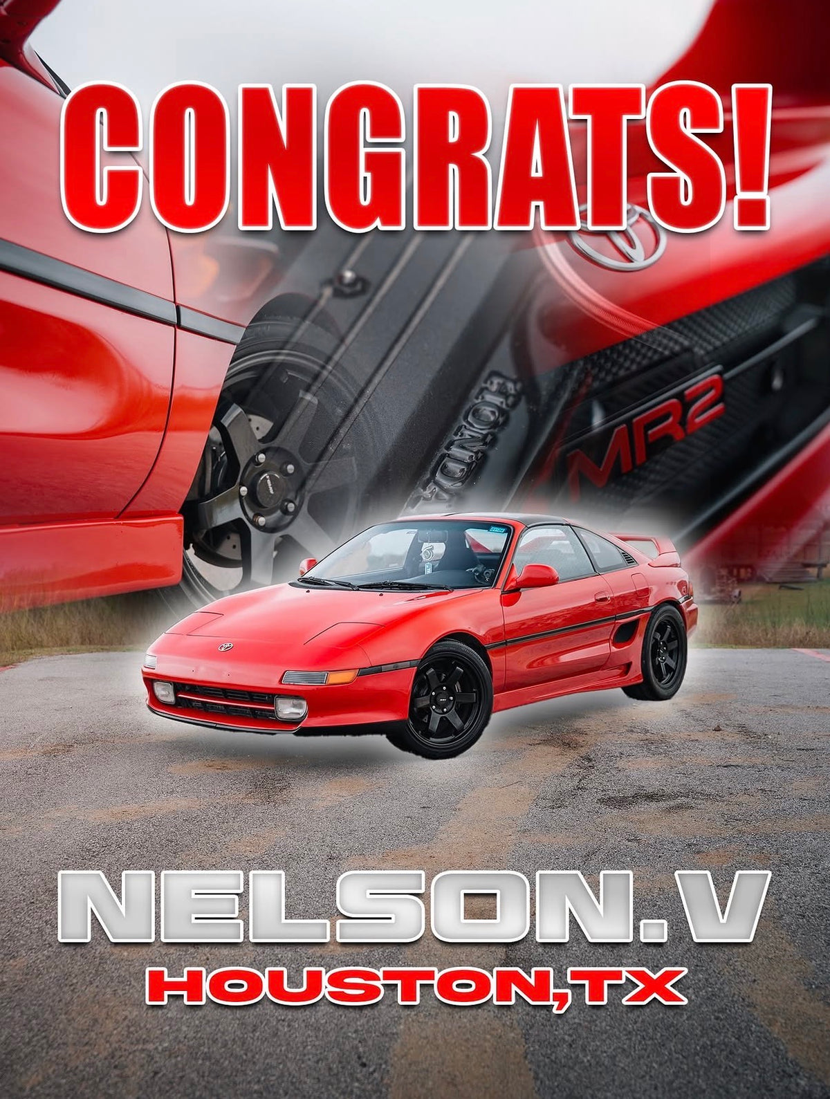 First Giveaway Winner
