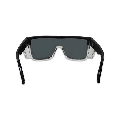 Non polarized ice blue Quality safety glasses z87+
